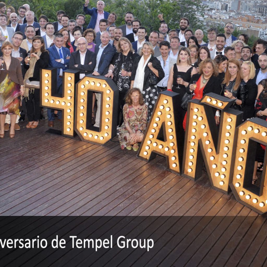 Celebración del 40 Aniversario de Tempel Group