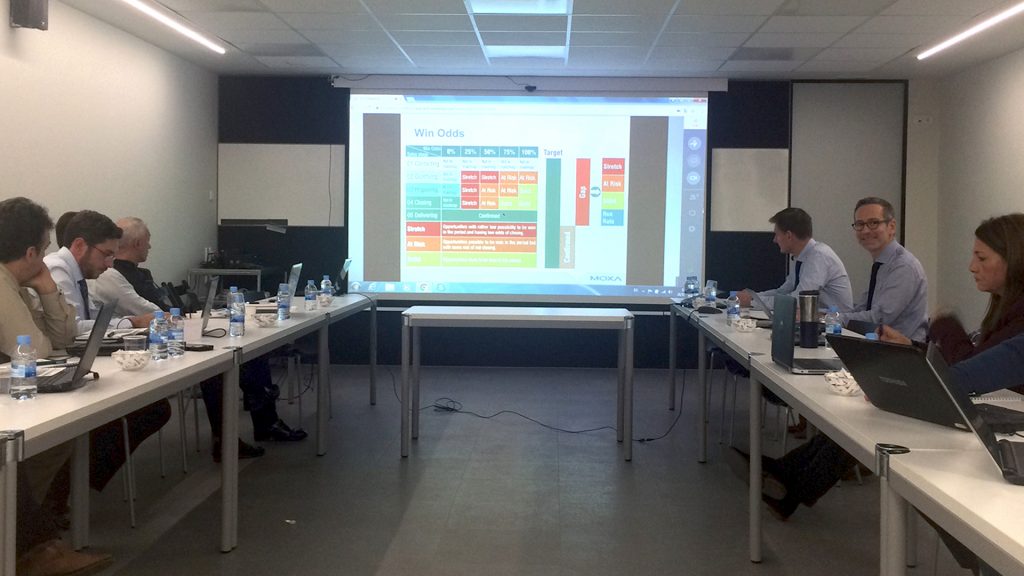 Meeting Moxa en Tempel Group