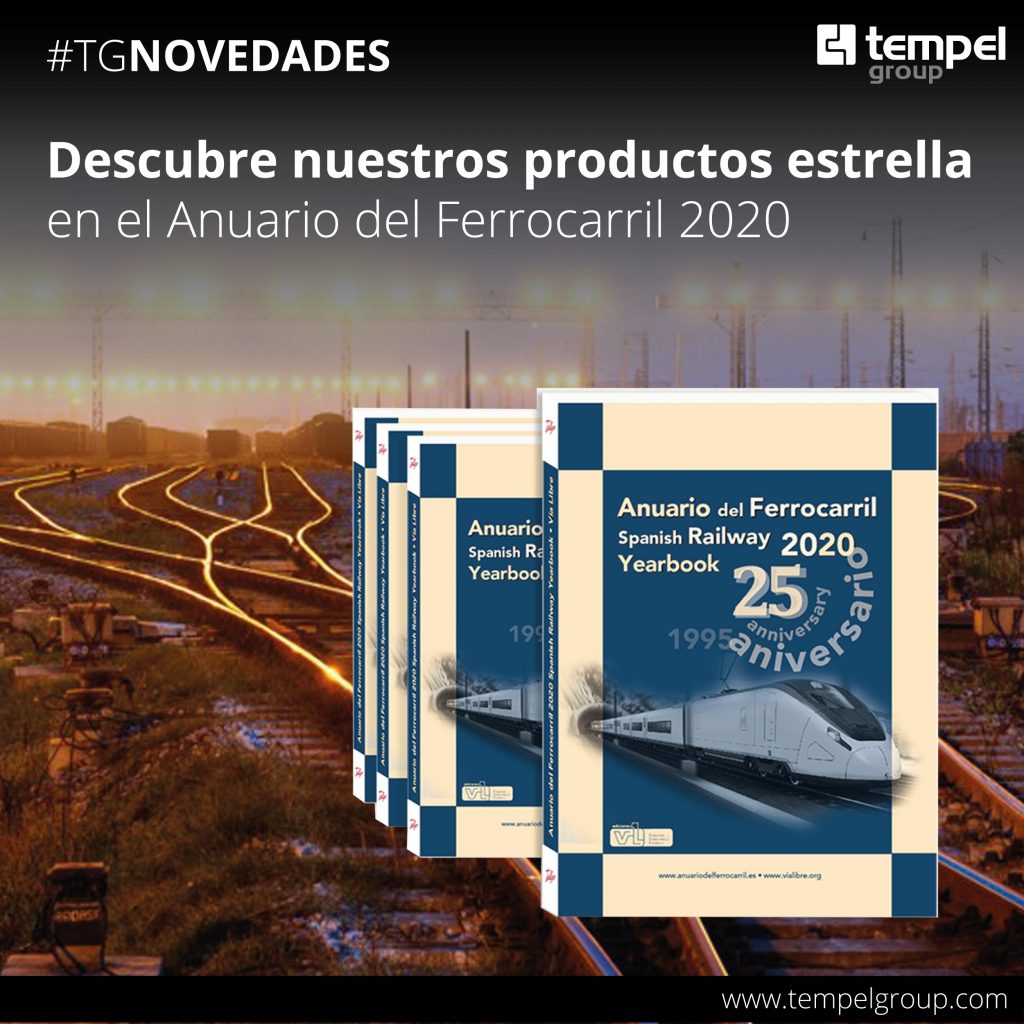 DESCUBRE NUESTROS PRODUCTOS ESTRELLA- ANUARIO DEL FERROCARRIL 2020