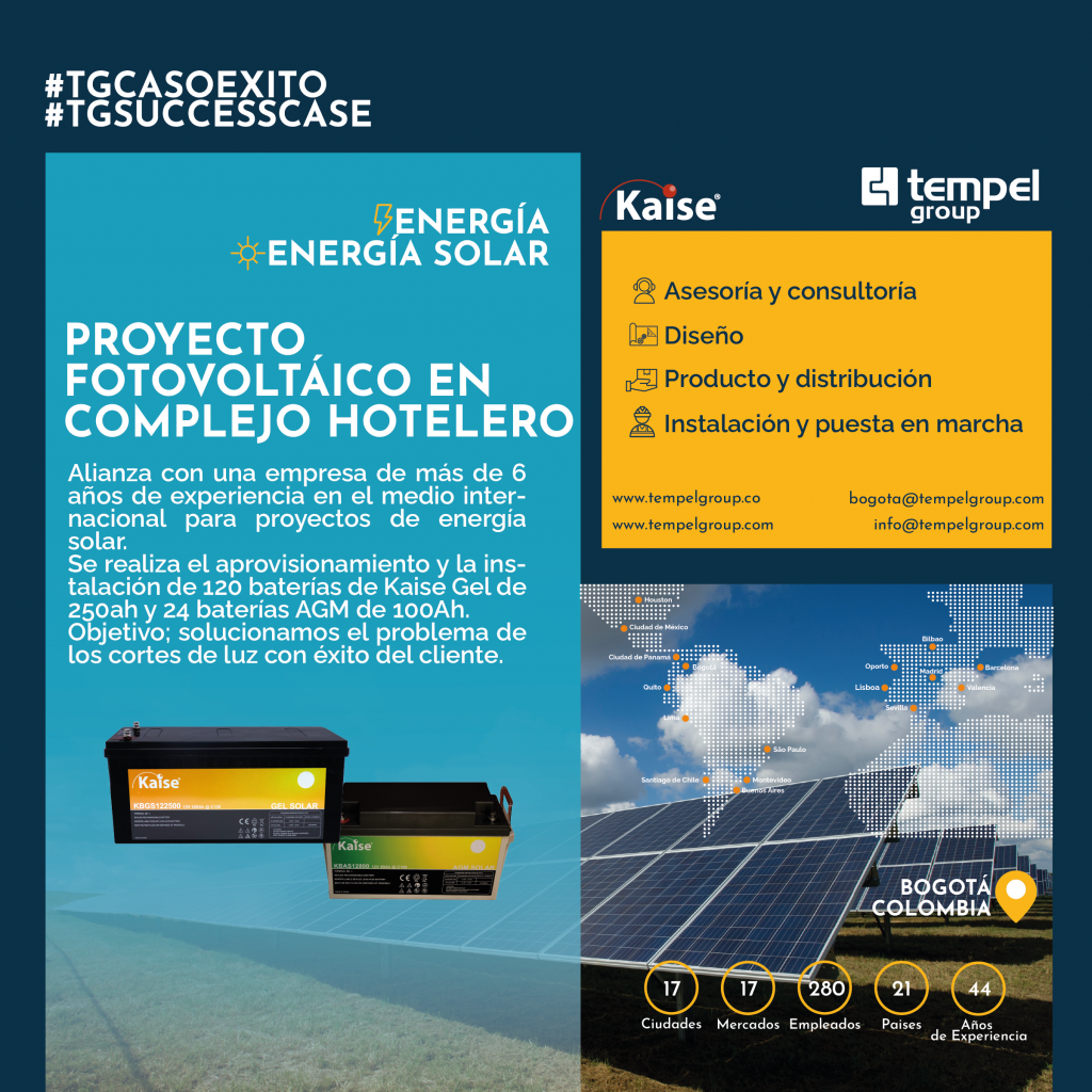 Proyecto FOTOVOLTAICO COMPLEJO HOTELERO