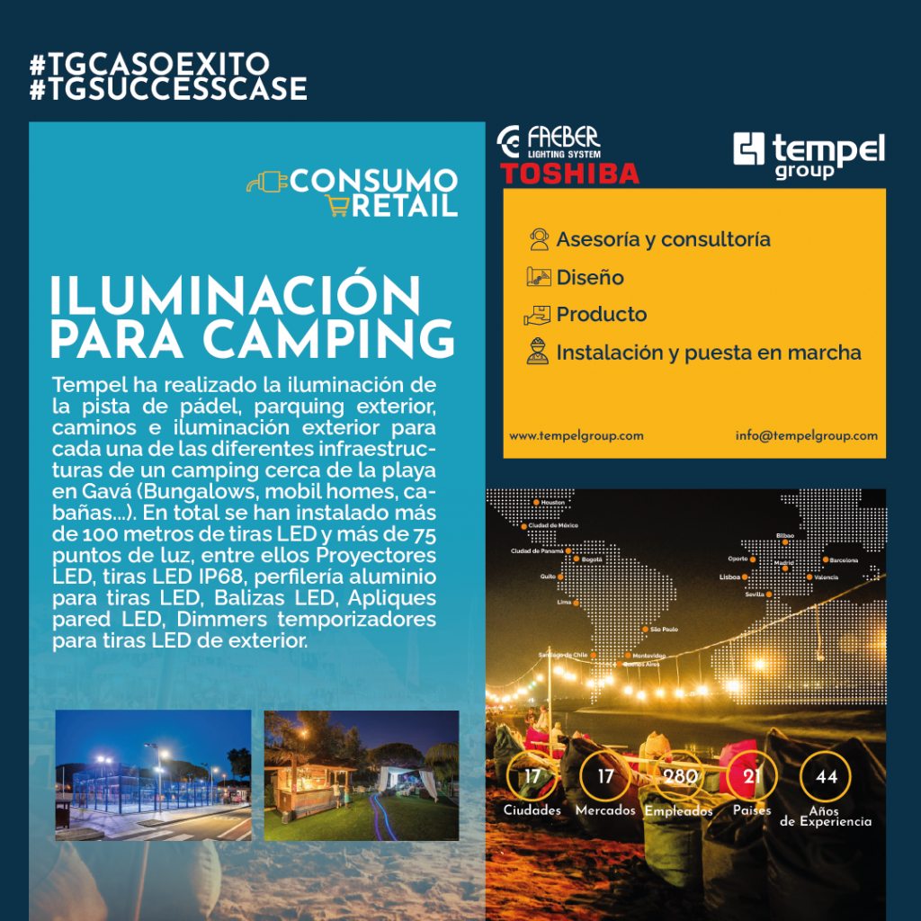 Iluminación Camping