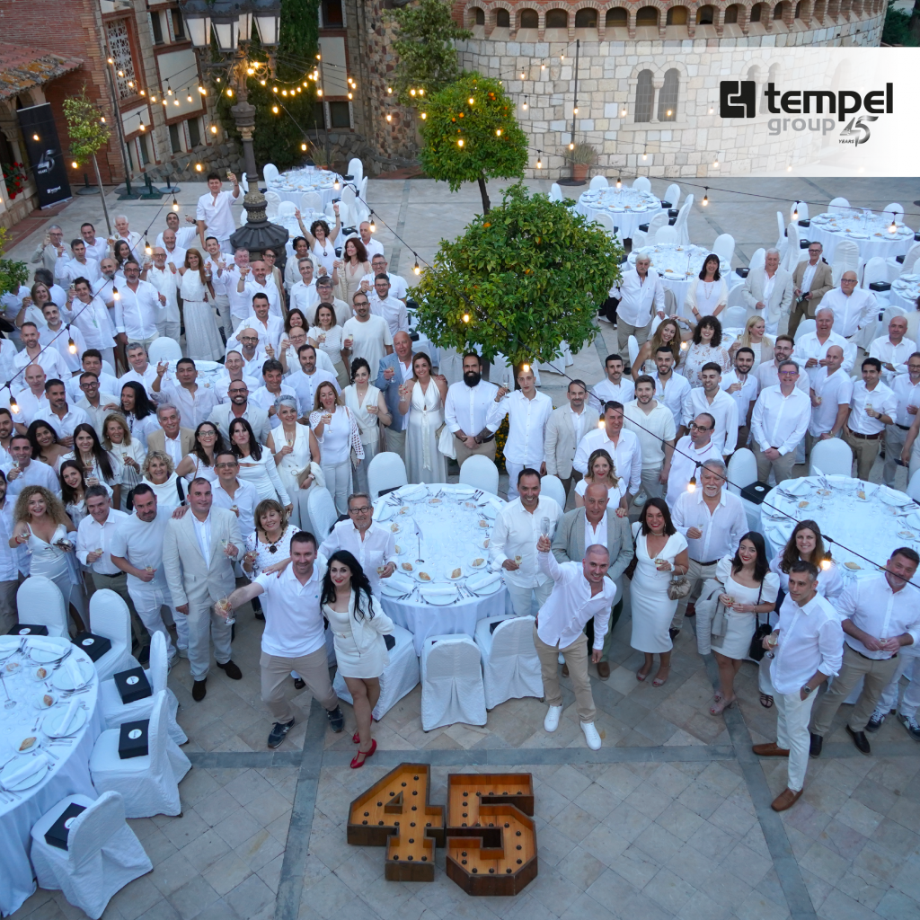En Tempel Group, hemos realizado recientemente un congreso interno con motivo de la celebración de nuestros 45 años de trayectoria